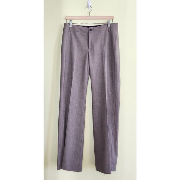 Banana Republic Contoured Fit Dress Pant Career Women 8 Gray Trousers Workwear - Picture 1 of 10